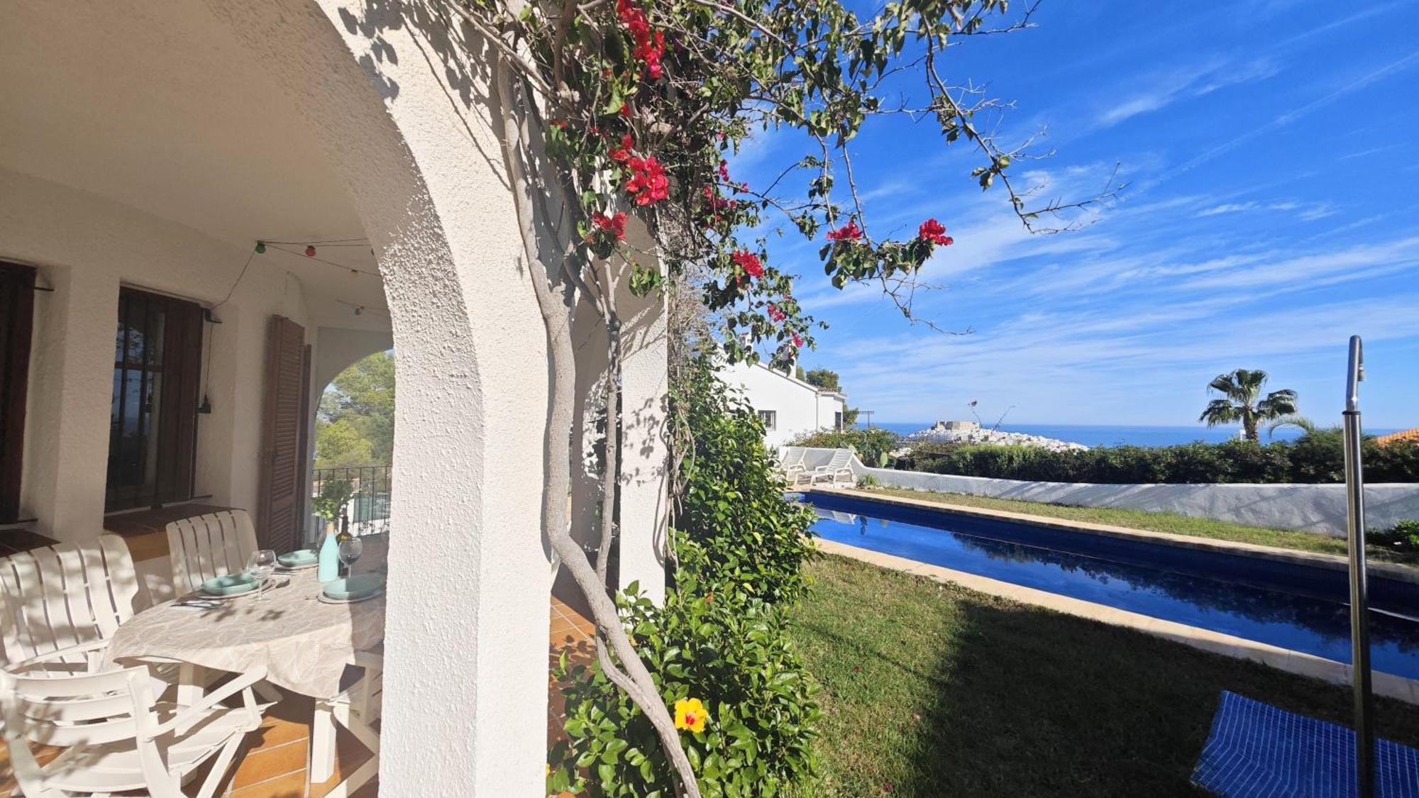 Merbea Magnifica Villa En Peñíscola Exteriör bild